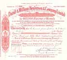 David & William Henderson & Co. Ltd.