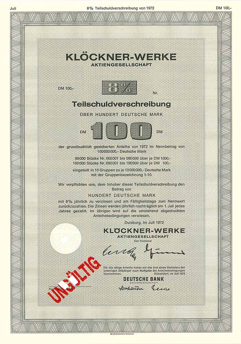 Klckner-Werke AG