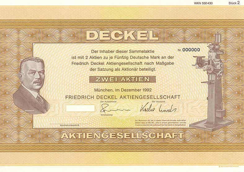 Friedrich Deckel AG