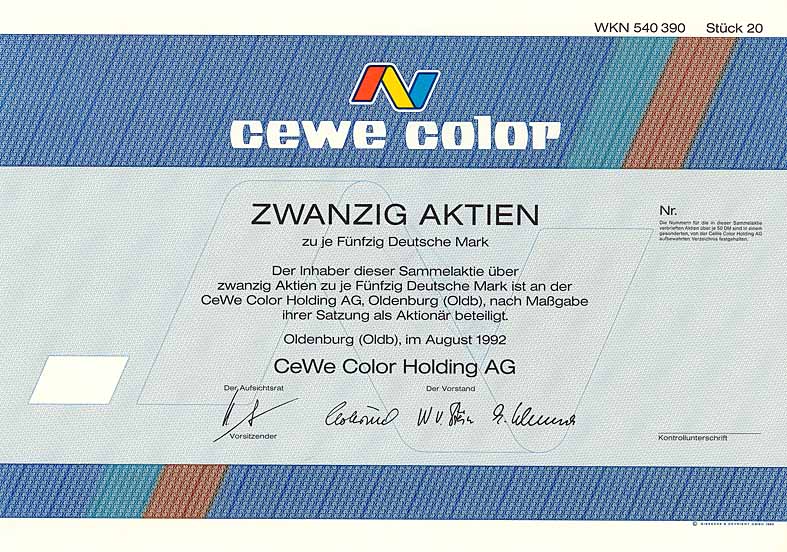 CeWe Color Holding AG