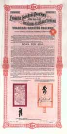 Chinese Imperial Railway Gold Loan (Shanghai-Nanking Railway) III