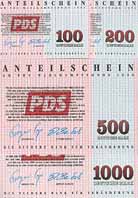 PDS-Wahlkampffonds 1994 (4 Stck)