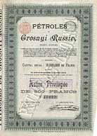 Ptroles de Grosnyi (Russie) S.A.