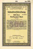 Deutsche Schutzgebietsanleihe von 1911