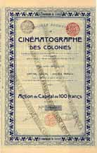 S.A. le Cinmatographe des Colonies